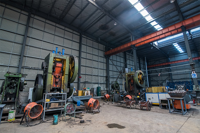 涟源网架配件-锥头加工车间