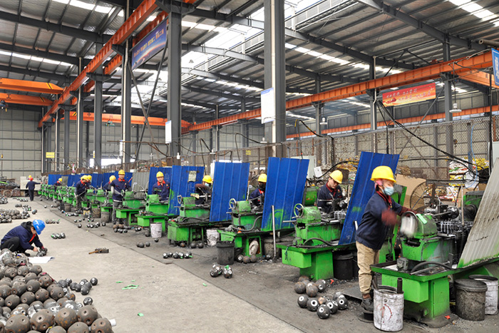 涟源网架锥头车间